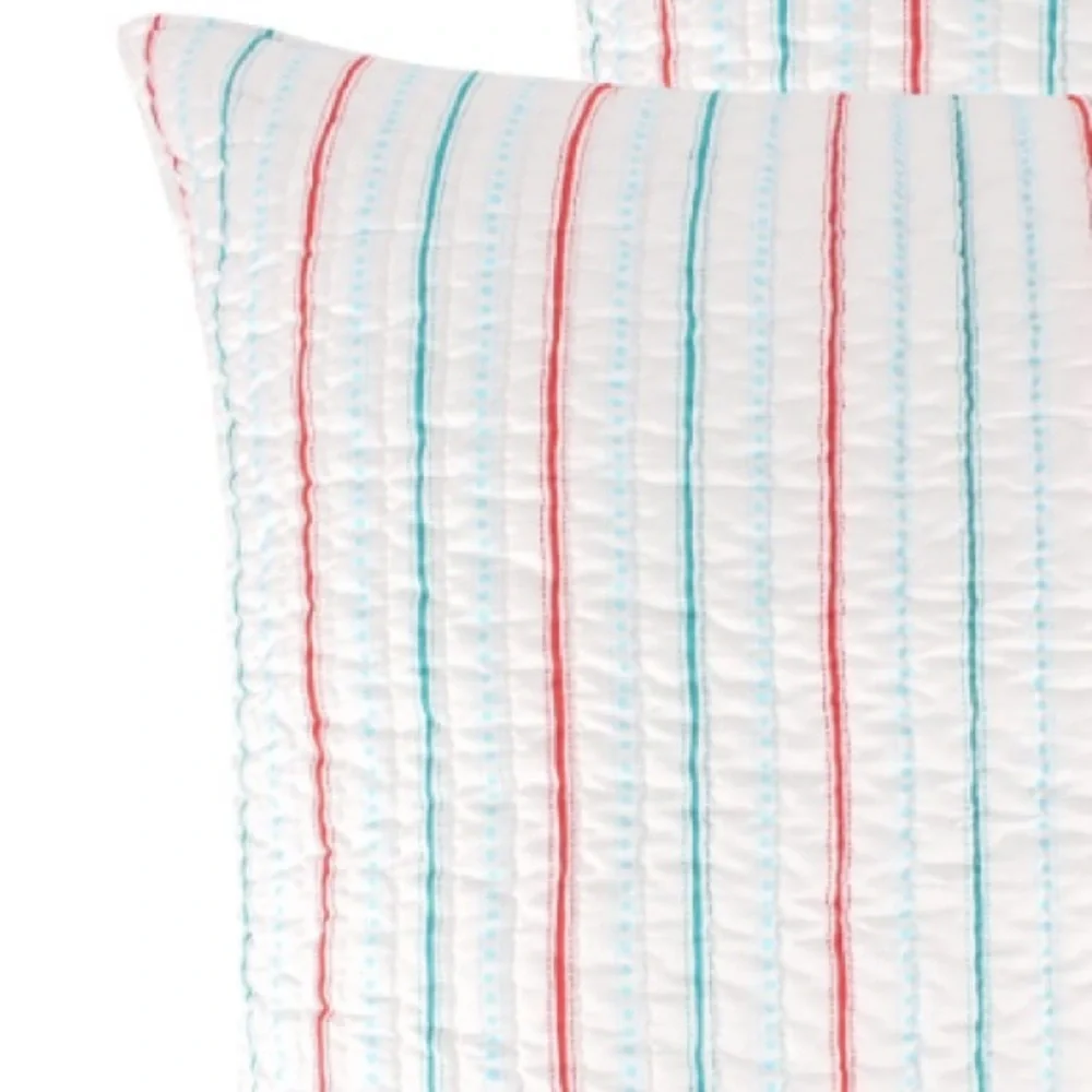 Euro Sham ‘Merry and Bright Collection’ HOLLY JOLLY by Levtex Homes 26x26”